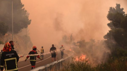 Europa ia foc la început de vară. Temperaturi extreme în Franța și Spania, incendii în Croația și Grecia