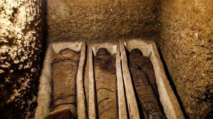 Belgia a returnat Egiptului un sarcofag antic, după zece ani de investigaţii