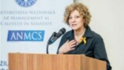 Oana Gheorghiu, desemnată în conducerea Autorității de Management al Calității în Sănătate pentru un nou mandat