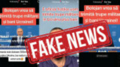 MApN avertizează: o dezinformare virală pe TikTok susține fals că România ar trimite trupe în Ucraina
