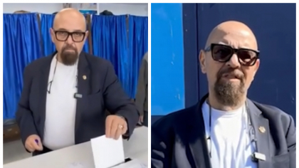 Piedone a mers în ‘control’ la secția de votare! Ce a găsit l-a mulțumit, dar când a dat să iasă… „Avem obligația…”
