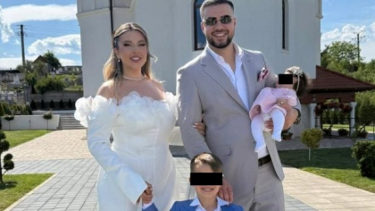 Cine și-a făcut apariția la botezul fiicei lui Culiță Sterp și a Danielei Iliescu. Toți invitații au rămas muți: „Wow”
