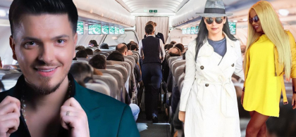 Ce haine purtăm în avion, după scandalul dintre Loredana Chivu și stewardesă? Designerul Florin Burescu: „Nu mergem ca la plajă. Andreea Marin are ținută corectă!”