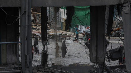 Haosul cuprinde Fâșia Gaza. Martorii descriu „scene post-apocaliptice” și lupte violente pentru putere