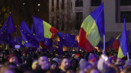 Marș pro-european în Capitală, pe 9 mai. „În turul 2 alegem viitorul drum: Europa”