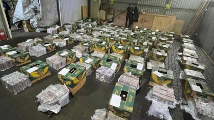 Record istoric în Rusia: 1,5 tone de cocaină, descoperite într-un transport de banane din Ecuador