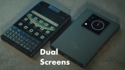 Un nou smartphone reinventează conceptul BlackBerry cu ecran dual și tehnologie 5G
