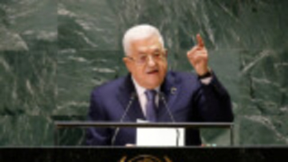 Președintele palestinian dorește „pace, securitate şi stabilitate" cu Israelul. „Este un moment istoric”