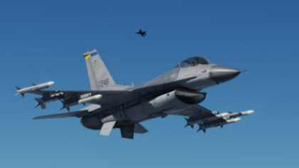 SUA au trimis avioane F-16 scoase din uz în Ucraina pentru piese de schimb