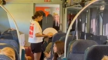 Cum arată o călătorie de coșmar spre Constanța, pe caniculă, într-un tren fără aer condiționat