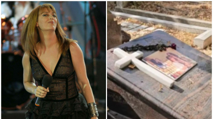 Cum arată mormântul regretatei artiste Laura Stoica, la 19 ani de cumplitul accident. Fanii îi vizitează și acum locul de veci