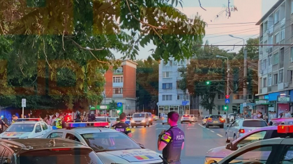 Bătaie în centrul Galațiului între două familii. Poliția a intervenit cu trupe speciale