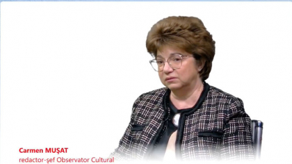 ZF Live. Carmen Muşat, redactor-şef, Observator Cultural: Dacă refuzi cultura sub toate aspectele ei, devii foarte uşor o pradă pentru orice vânzător de iluzii. Avem nevoie de oameni formaţi prin informare şi prin gândire critică