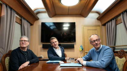 Liderii Franței, Marii Britanii și Germaniei sosesc la Kiev
