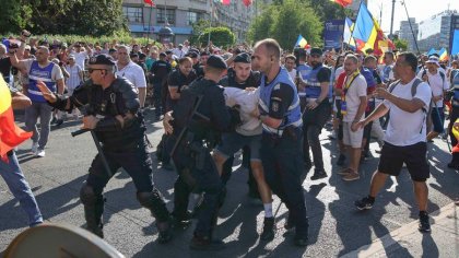 Șase dosare penale și amenzi de 73.000 de lei după manifestația pro-Georgescu de duminică