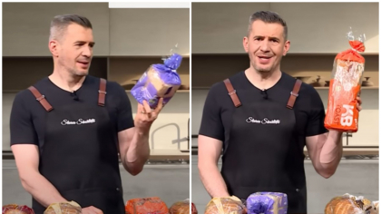 Dragoș Pătraru, adevărul despre pâinea KB din supermarket: „Așa ceva n-ați văzut în viața voastră!”