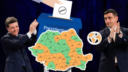 Rezultate alegeri prezidențiale 2025. Nicușor Dan, votat masiv în Transilvania și București. În ce județe a câștigat George Simion