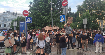 Proteste la Kiev. Furia creşte în Ucraina după ce Zelenski a promulgat legea ce vizează reducerea puterii organismelor anticorupție