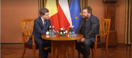 Nicușor Dan explică pentru presa poloneză motivul deplasării la Varșovia, provocările la adresa UE și cum preferă să se încheie războiul din Ucraina