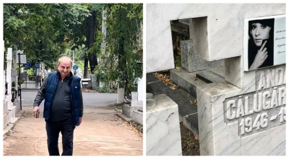 Vasile Muraru și Valentina Fătu, în vizită la mormintele marilor actori ai teatrului românesc. Cum i-au rememorat pe Alexandru Arșinel și Cristina Stamate. VIDEO
