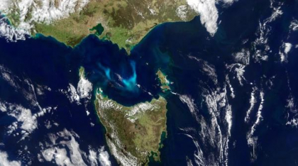 Cercetătorii NASA au rămas uimiți de descoperirea unei creaturi oceanice masive, care strălucește în întuneric, vizibilă din spațiu
