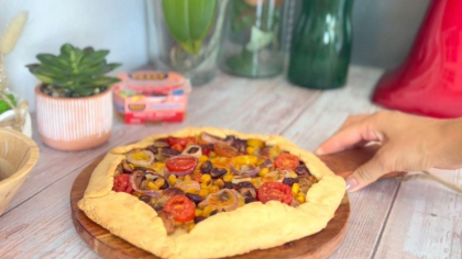 VIDEO | Tartă rustică (galette) cu ton: o rețetă simplă, perfectă pentru acest început de toamnă