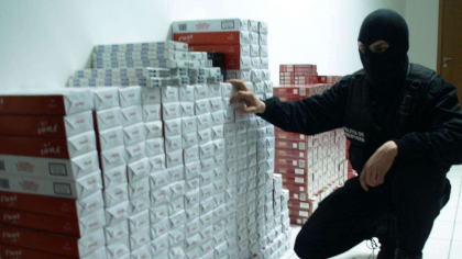 Captură impresionantă în Portul Constanța: Țigări nedeclarate de 9 milioane de lei, descoperite într-un container sosit din afara UE