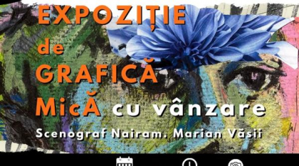Vernisajul expoziției Aici nu e loc pentru perfecțiune – e loc pentru adevăr semnată de scenograful Nairam. Marian Văsii, pe 7 mai