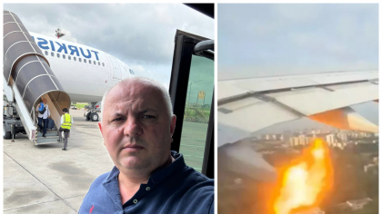 „Era o liniște ca și cum toți așteptau o sentință”. Clipe de groază pentru un român, după ce avionul în care se afla era cât pe ce să ia foc