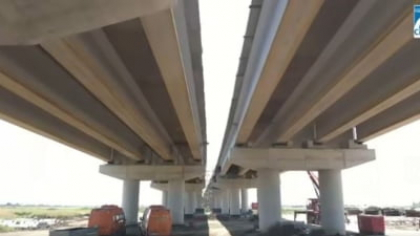 Lucrările la A0, într-un stadiu avansat. Când vor fi date în folosință ultimele loturi ale Centurii Capitalei VIDEO