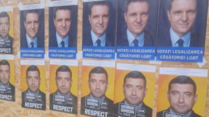 Afișe false cu Nicușor Dan, care ar promova căsătoriile LGBT: "Acțiuni demne de Rusia lui Putin. Asta fac susținătorii lui Simion"