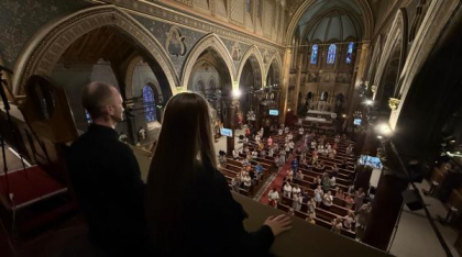 După un concert extraordinar care a entuziasmat publicul de la Catedrala Sfântul Iosif din București, Turneul Național Orgile României ajunge în Transilvania