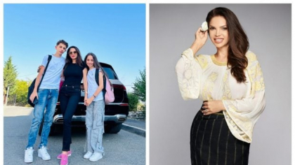 Cine are grijă de copiii Cristinei Spătar atunci când aceasta pleacă de acasă. Artista are în continuare o căsnicie la distanță. „Mă împart, zic eu, bine”