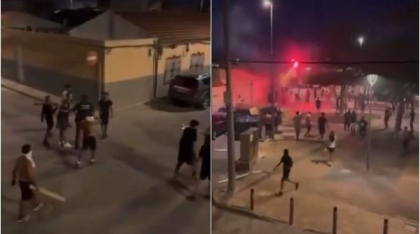 Migranții au fost vânați cu bâte, în Spania, într-o a doua noapte de violențe. Mai mulți oameni au fost răniți. "Spania se trezește!"