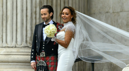 Mel B s-a căsătorit cu hairstylistul Rory McPhee! Primele imagini de la evenimentul fastuos