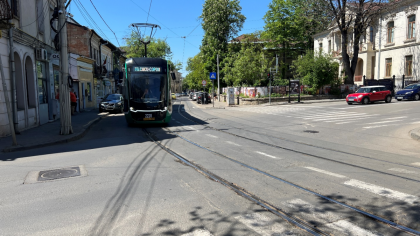 CTP Iași cumpără șine de tramvai, în valoare de 380.000 de euro. Compania vrea să repare sectorul din Târgu Cucu