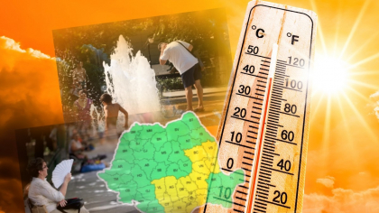 Alertă meteo, ANM anunţă nopţi tropicale, COD GALBEN de caniculă şi disconfort termic