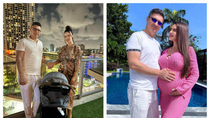 Loulou, iubita lui Luis Lazarus, a născut un băiețel