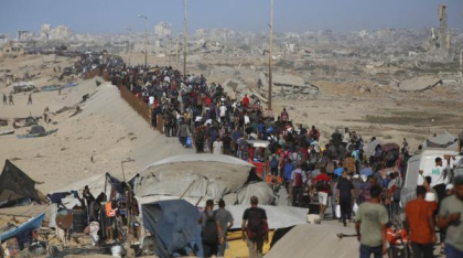 Imaginile durerii și neputinței: Palestinienii se întorc în Gaza după doi ani, dar casele lor nu mai există. „Nu știm unde să mergem”