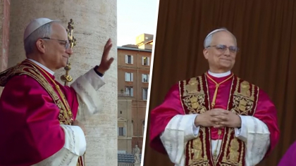 Primele imagini cu noul papă al Bisericii Catolice. Cine este Robert Francis Prevost