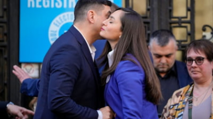 George Simion o vrea în guvern pe Anamaria Gavrila. Lidera agresivă a partidului POT, care stâlcește limba română, este chiar o variantă pentru funcția de prim-ministru