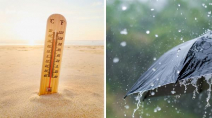Vreme schimbătoare în următoarele două săptămâni. După zile caniculare, temperaturile scad și vin ploile