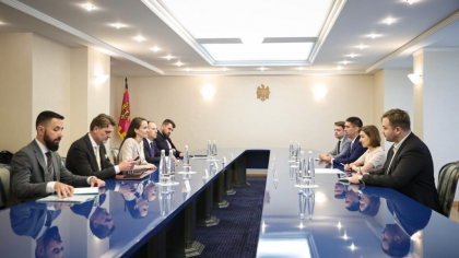 Oana Țoiu, prima vizită oficială la Chișinău: s-a întâlnit cu Maia Sandu și alți oficiali