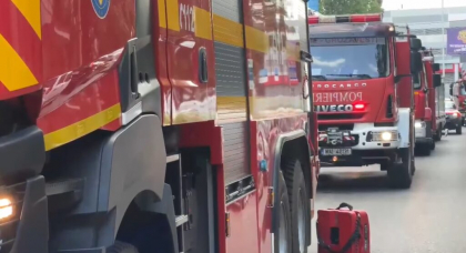 Incendiu de vegetație în Capitală: Mesaj RO Alert emis din cauza degajărilor mari de fum