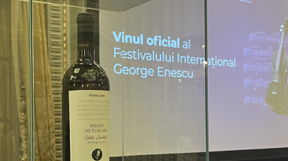 Purcari lansează o ediție limitată dedicată Festivalului Enescu