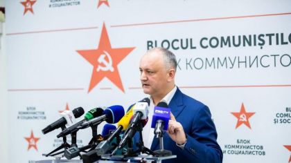 Prorusul Igor Dodon vine cu acuzații halucinante la adresa Maiei Sandu: Moldova va fi atrasă în faza fierbinte a războiului