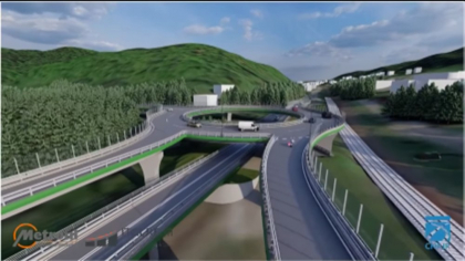 Schimbare majoră pe cel mai înjurat drum al țării: începe construcția unui sens giratoriu suspendat la Predeal