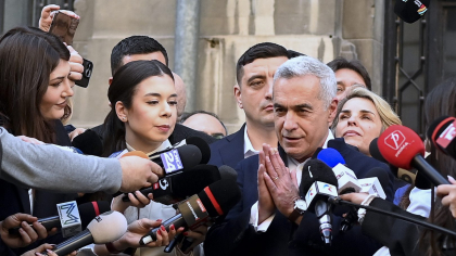 Gest controversat al lui Călin Georgescu, la biserica din Buftea. Ce-a făcut în fața credincioșilor (VIDEO)
