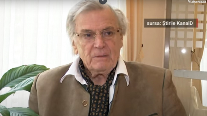Florin Piersic, în cârjă. Imagini noi cu marele actor