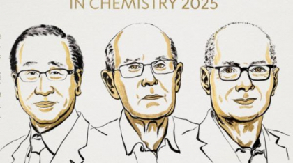 Trei cercetători au primit Premiul Nobel pentru Chimie, pentru materiale revoluționare care extrag apă din aer și purifică mediul